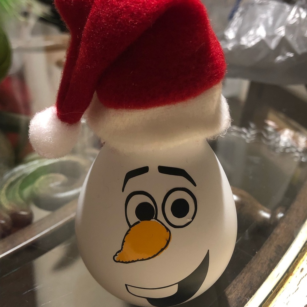 Handmade Olaf ornament